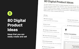 80 Digital Product Ideas media 1