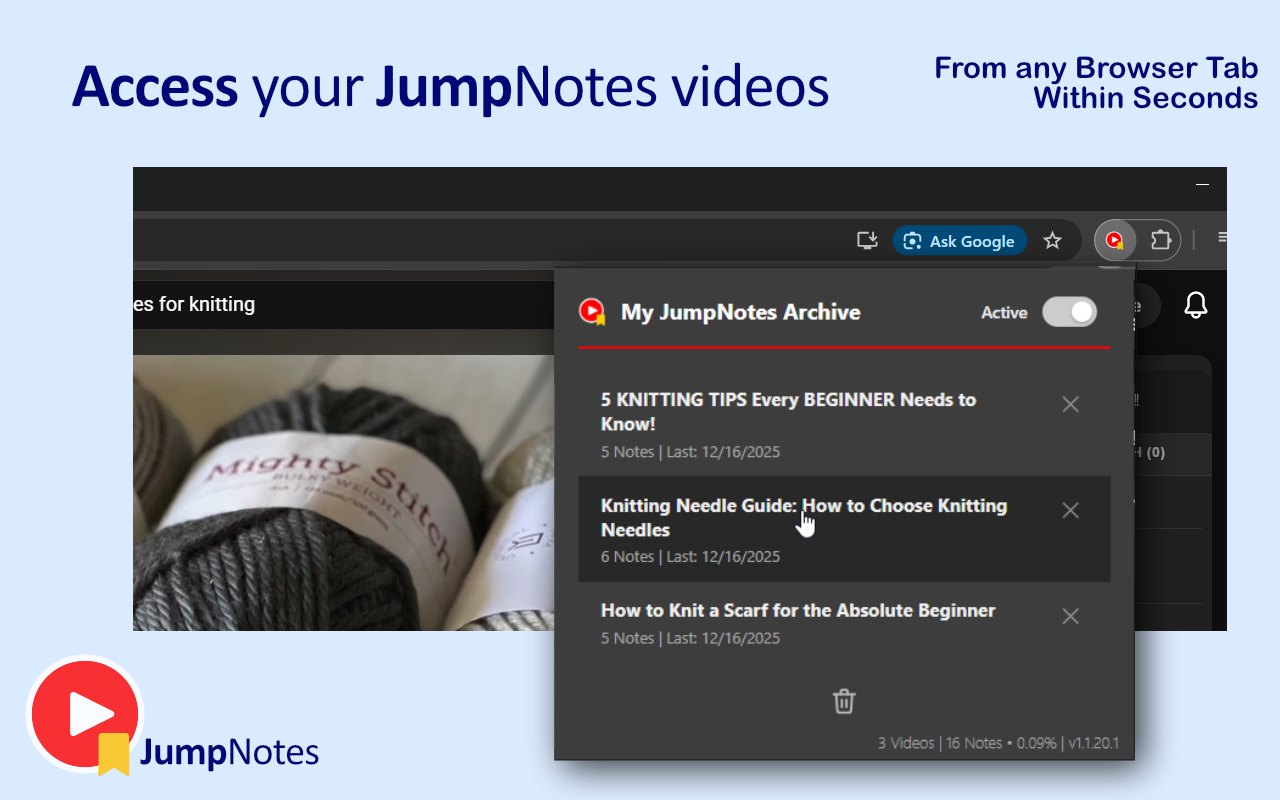 JumpNotes gallery image