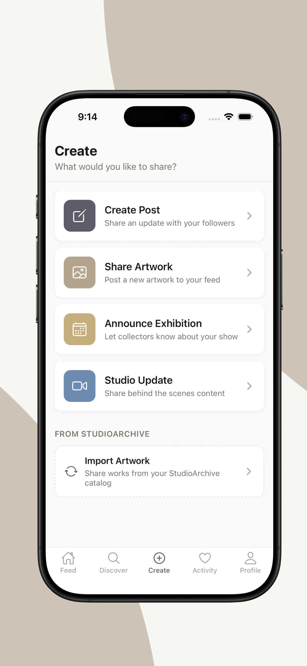 Art Network - Screenshot 4 showing product features and functionality