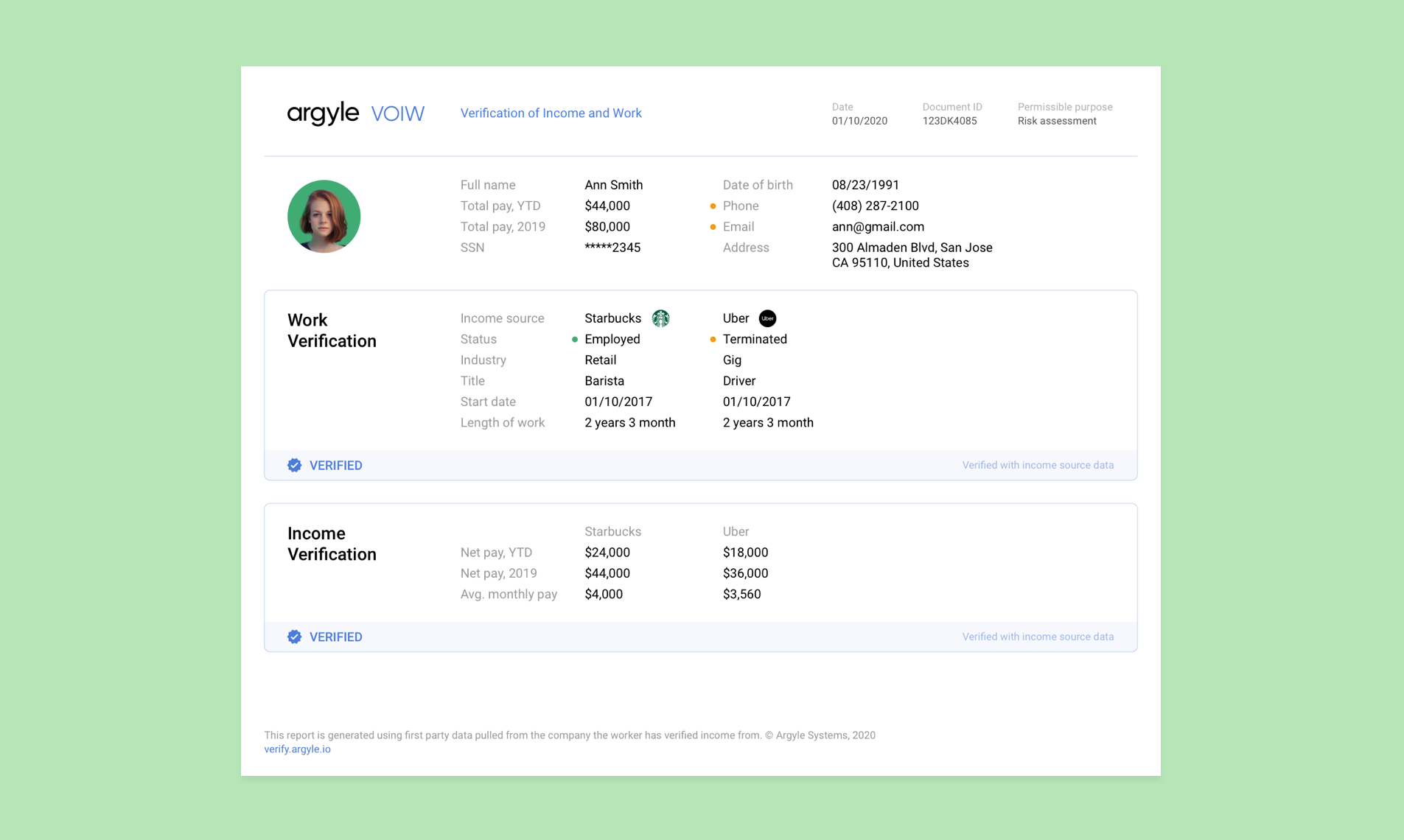 Argyle Verify gallery image