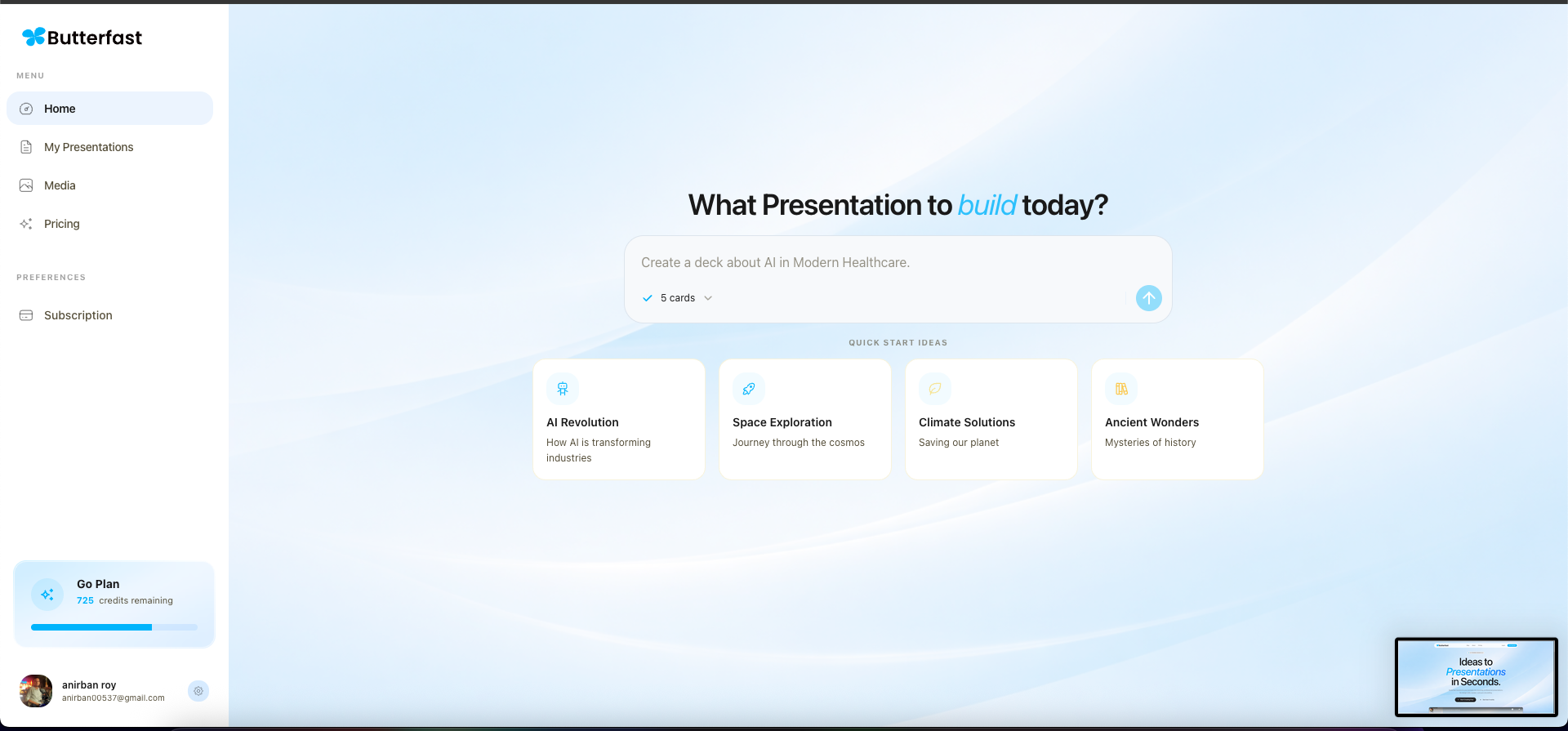  Butterfast — AI Presentations gallery image