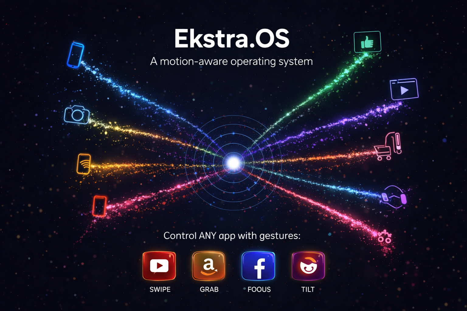 Ekstra OS - Screenshot 2 showing product features and functionality