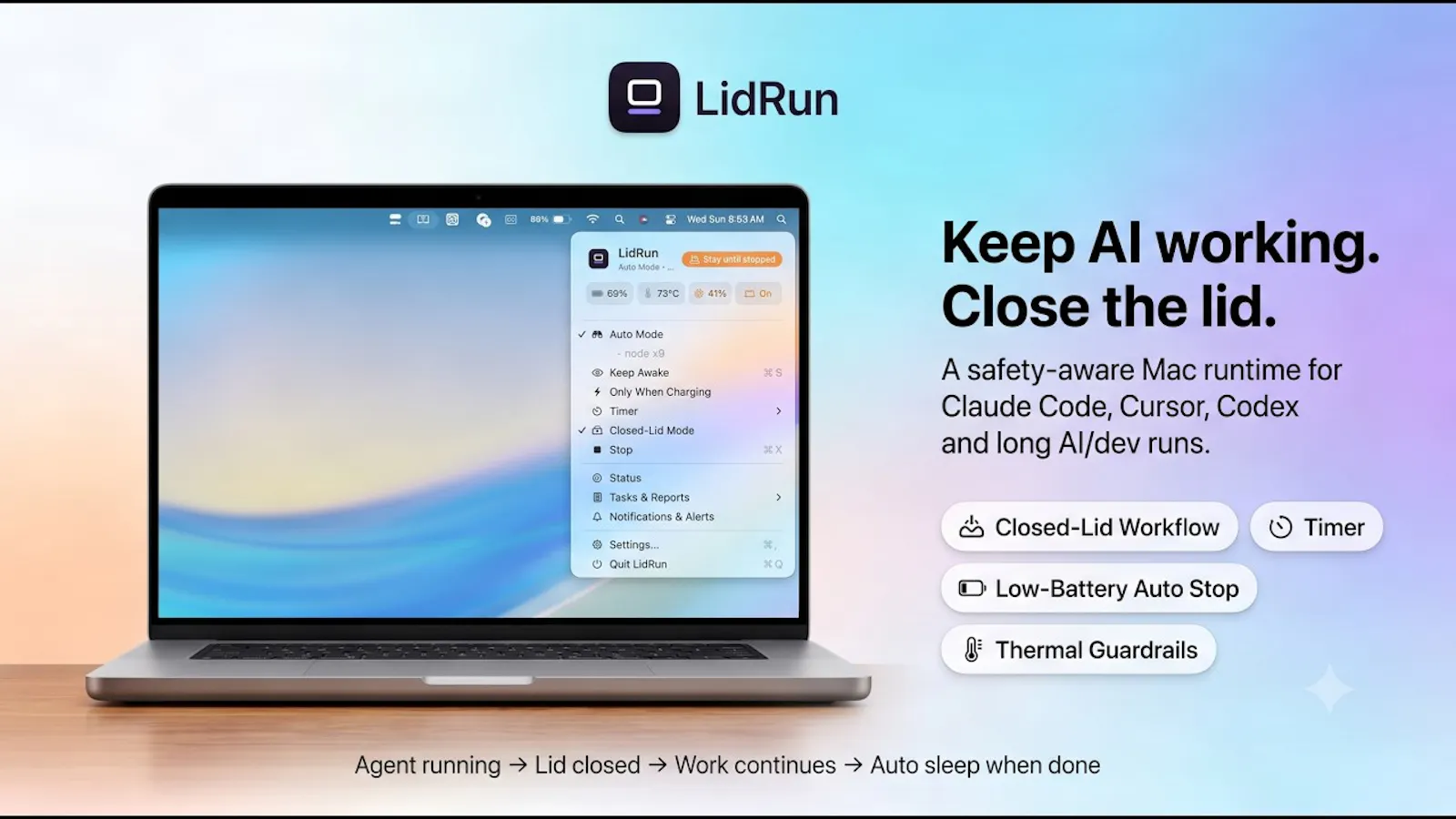 LidRun screenshot 1 (video preview)