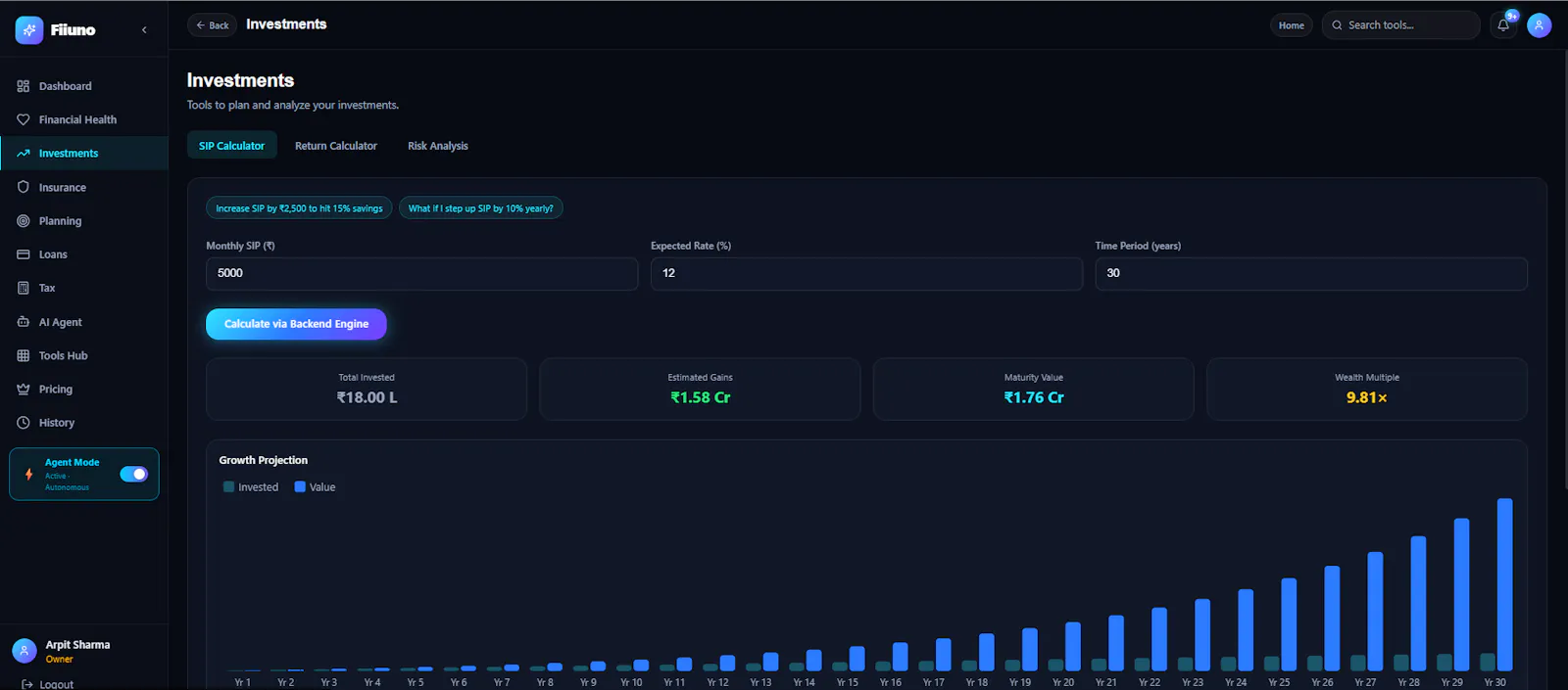 Fiiuno screenshot 5