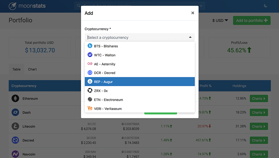 Moonstats Portfolio gallery image