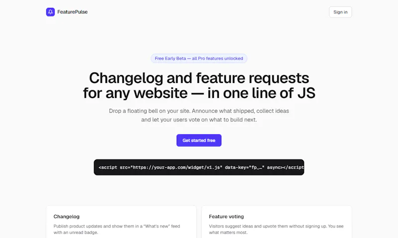 FeaturePulse screenshot 2