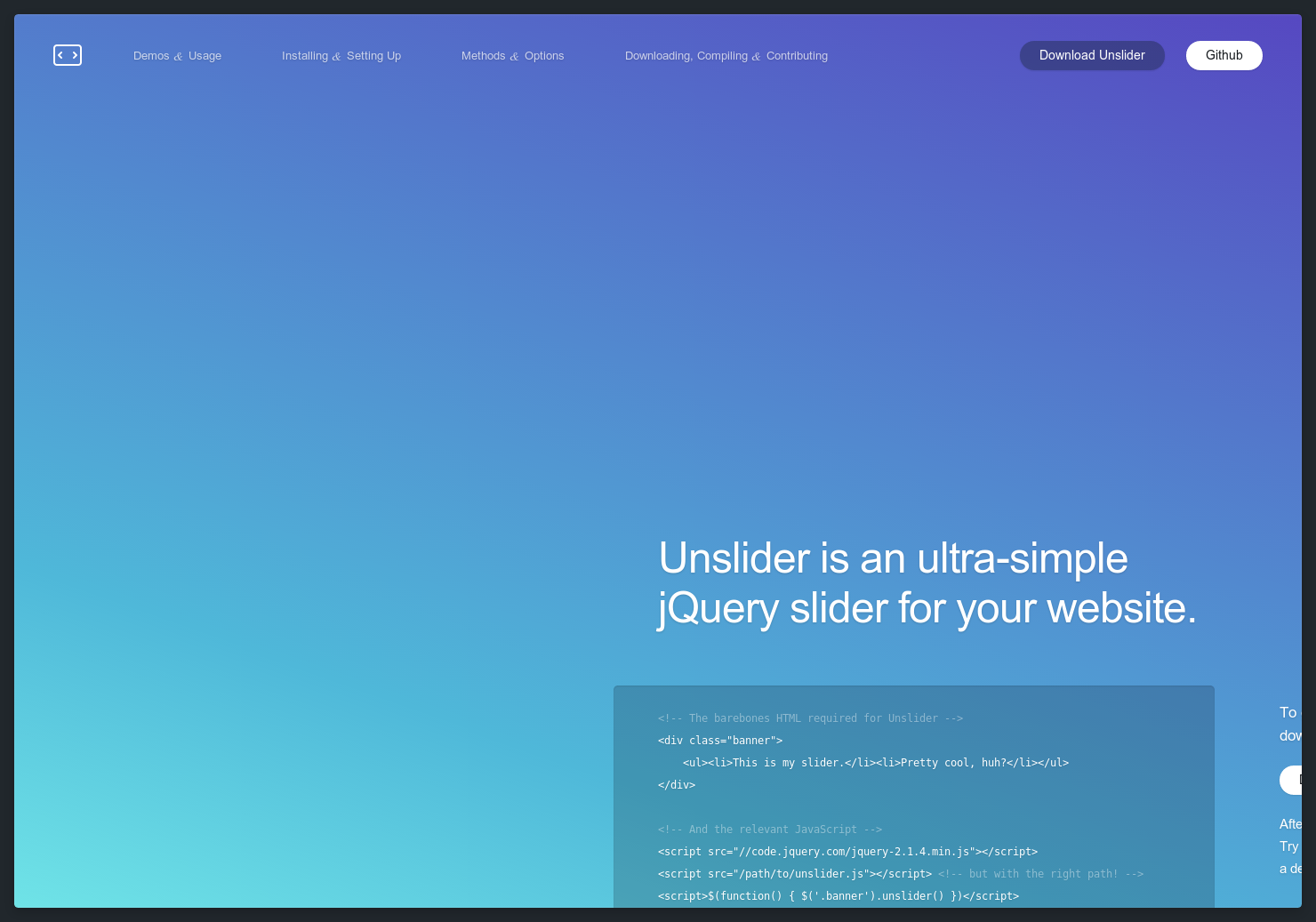 Unslider