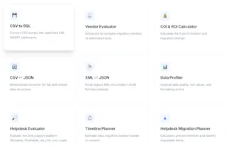 Data Migration Tools gallery image
