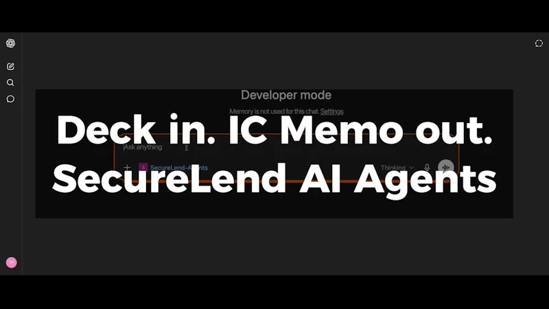 SecureLend Agents screenshot 1 (video preview)