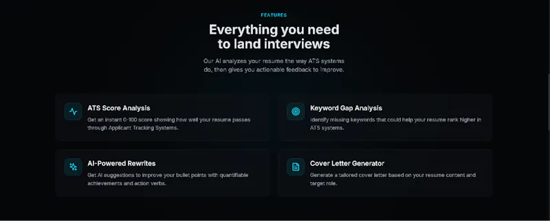 CV Guide screenshot 2
