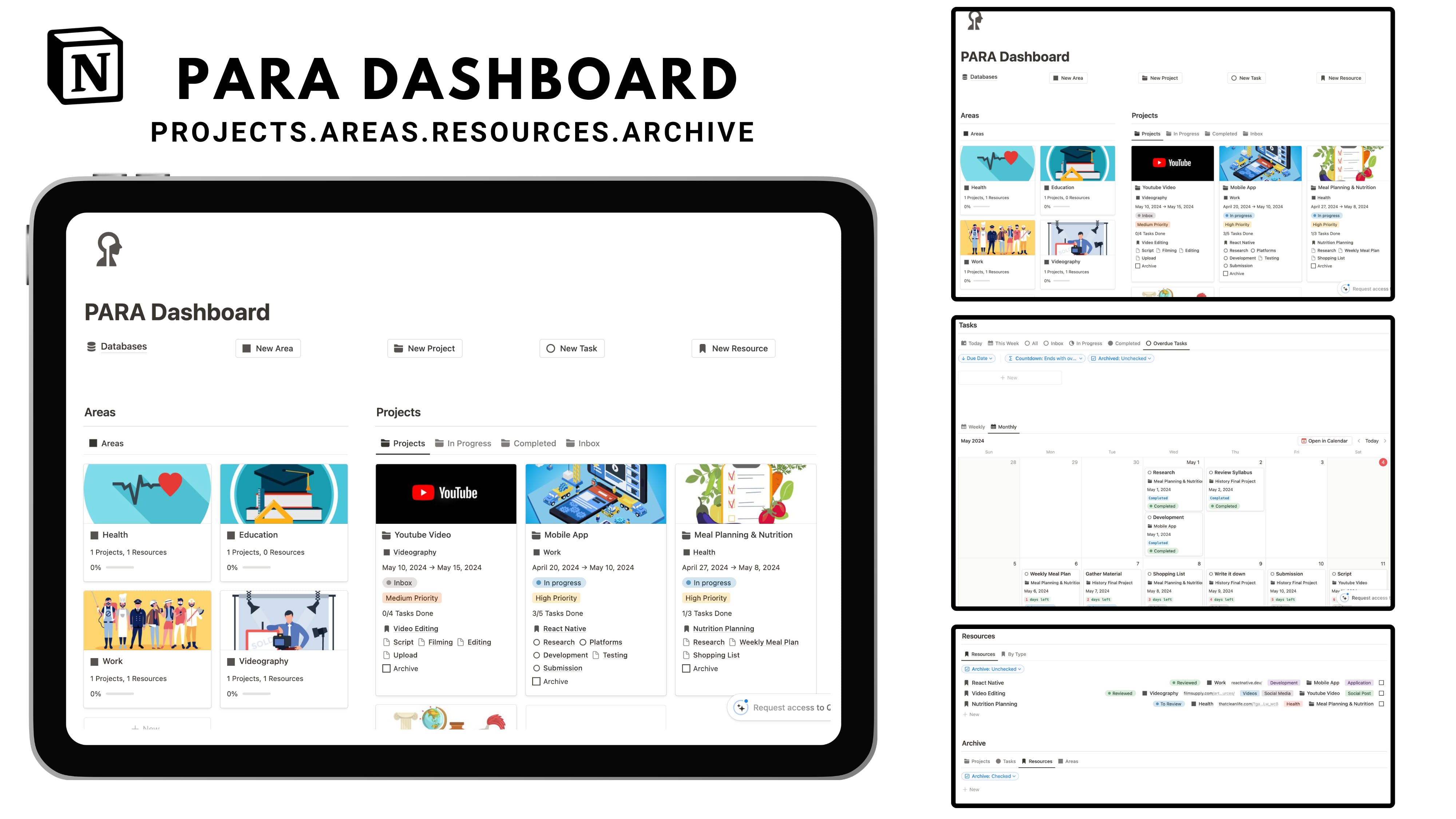 PARA Dashboard  media 1