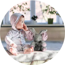 Interactive Peek-a-Boo Elephant Toy gallery image