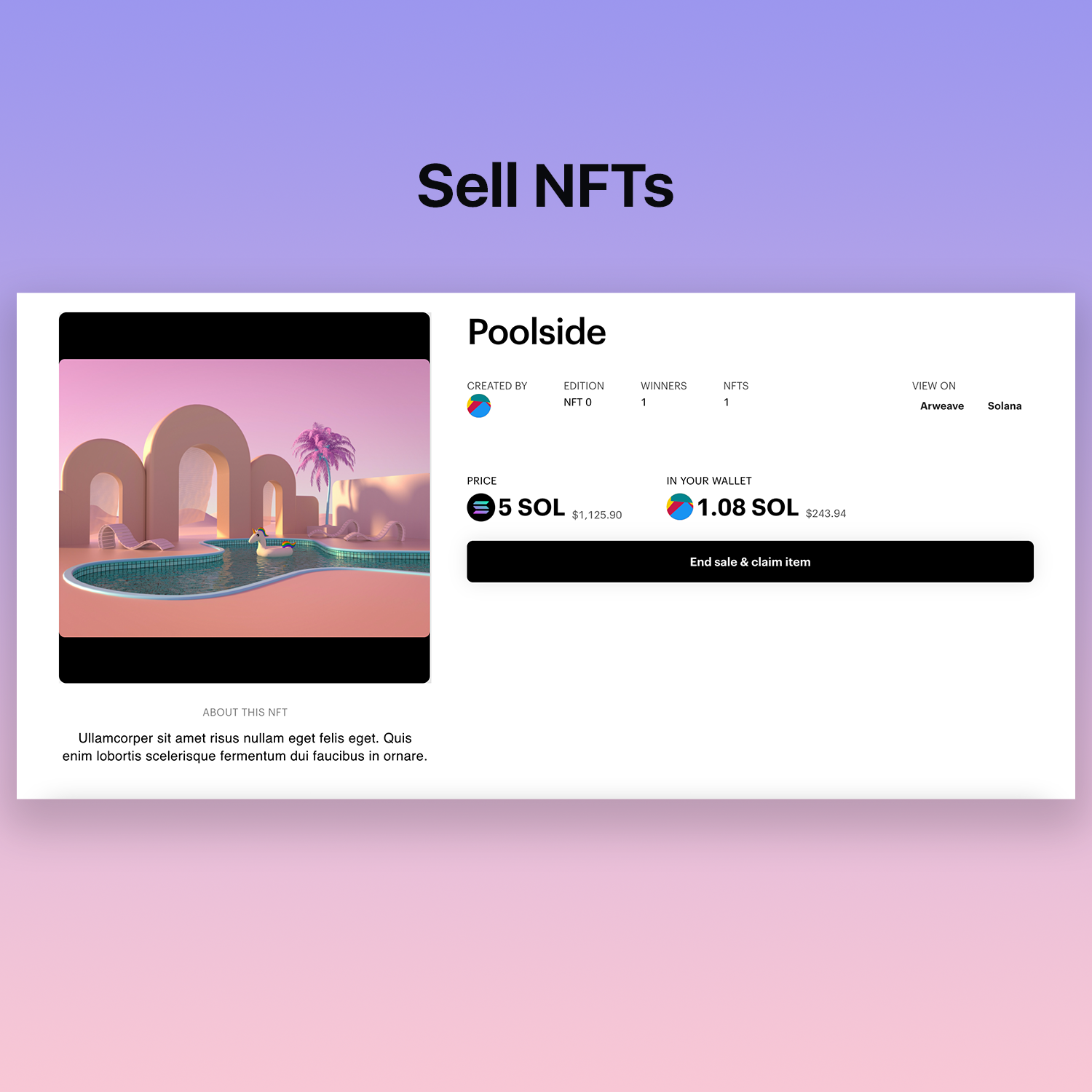 NFT Store Creator – Ownchain gallery image