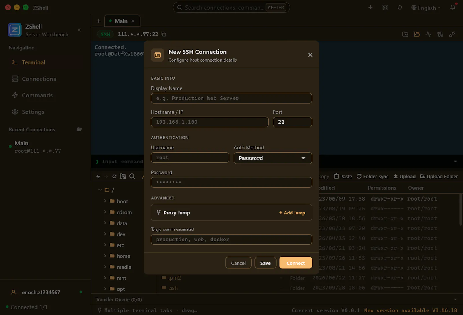 ZShell — Terminal Workbench screenshot 2