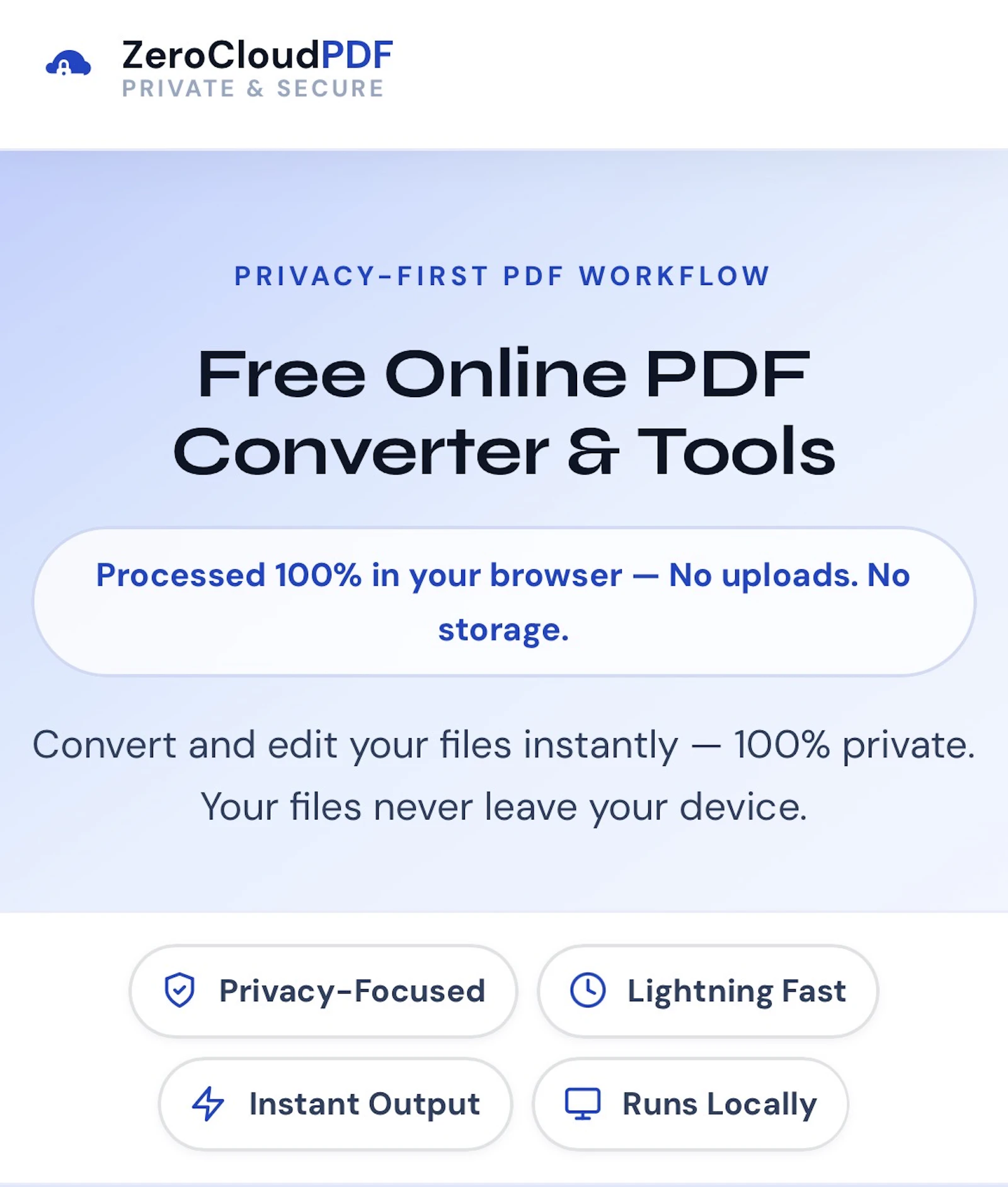 ZeroCloudPDF screenshot 3