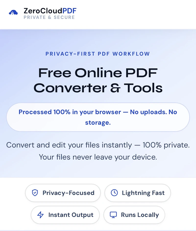 ZeroCloudPDF screenshot 3