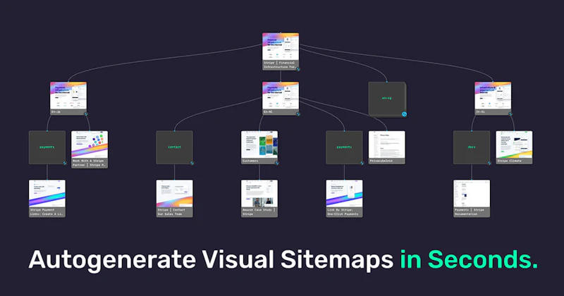 ● AI Optimized Visual SiteMaps + Reports screenshot 2