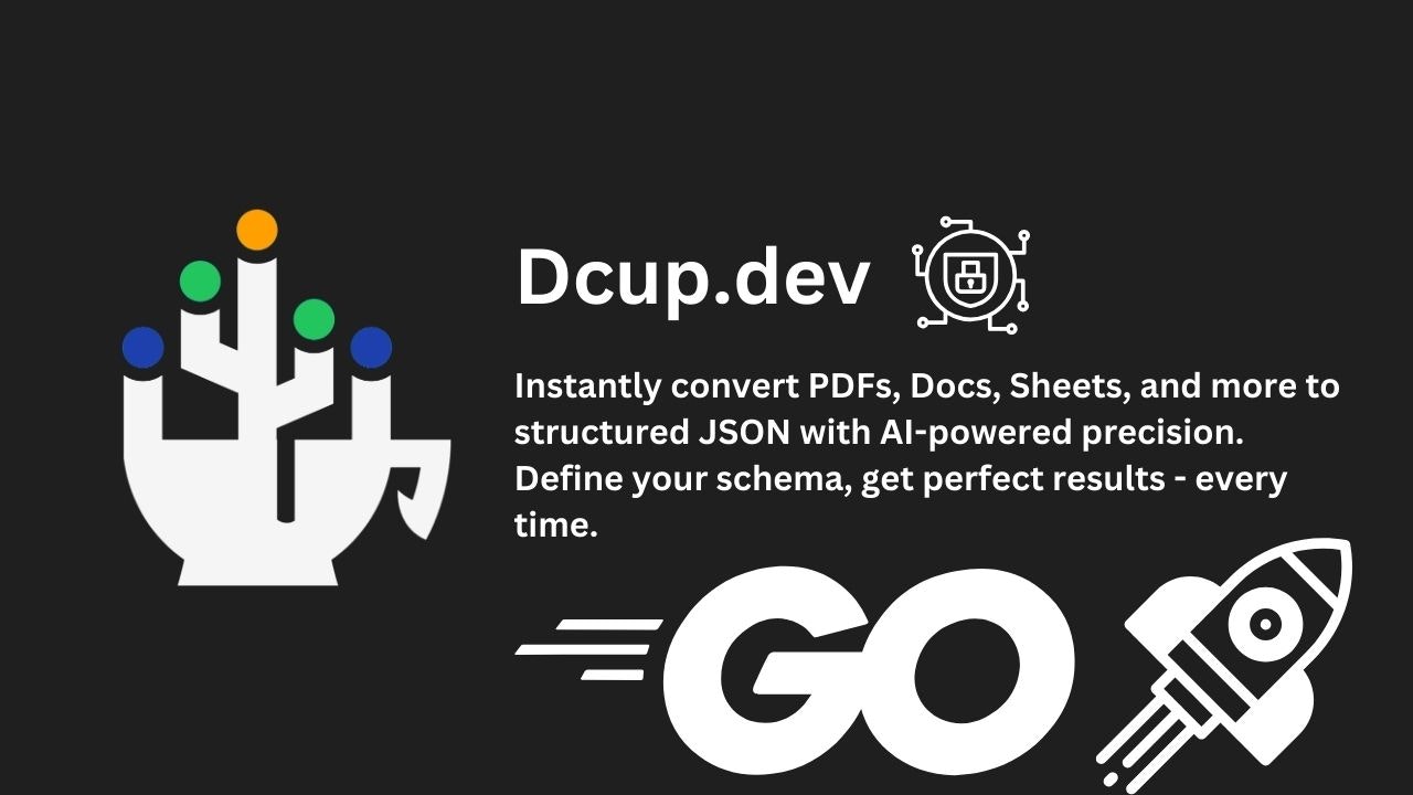 DCUP - Преобразовать грязные документы в чистый, структурированный json медиа 2