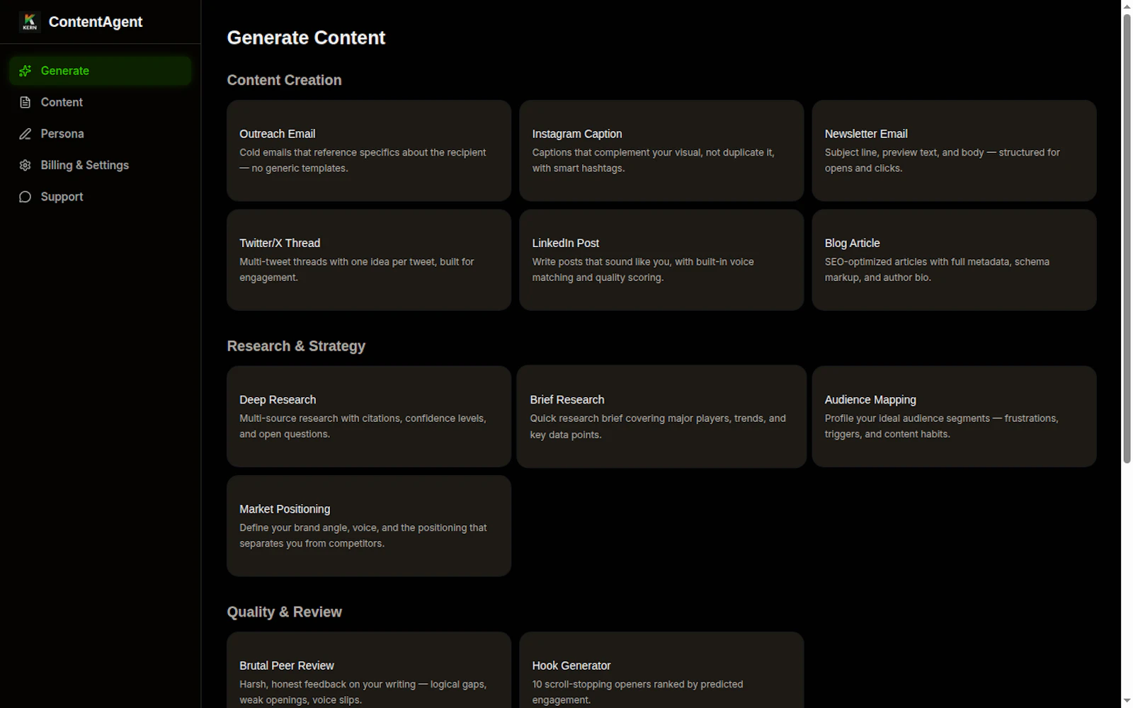 ContentAgent screenshot 6
