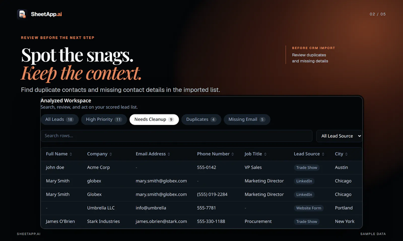 SheetApp.ai screenshot 3