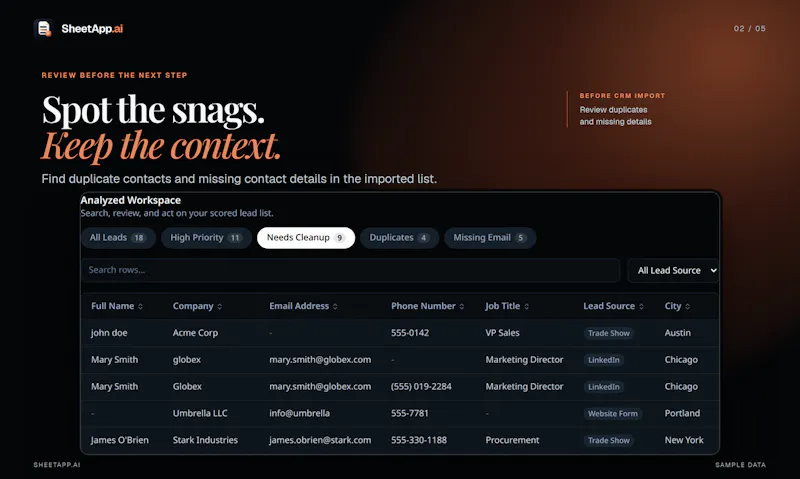 SheetApp.ai screenshot 3