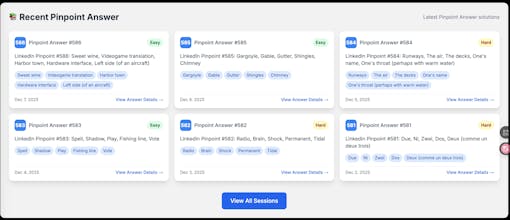 LinkedIn Pinpoint Daily Answers gallery image