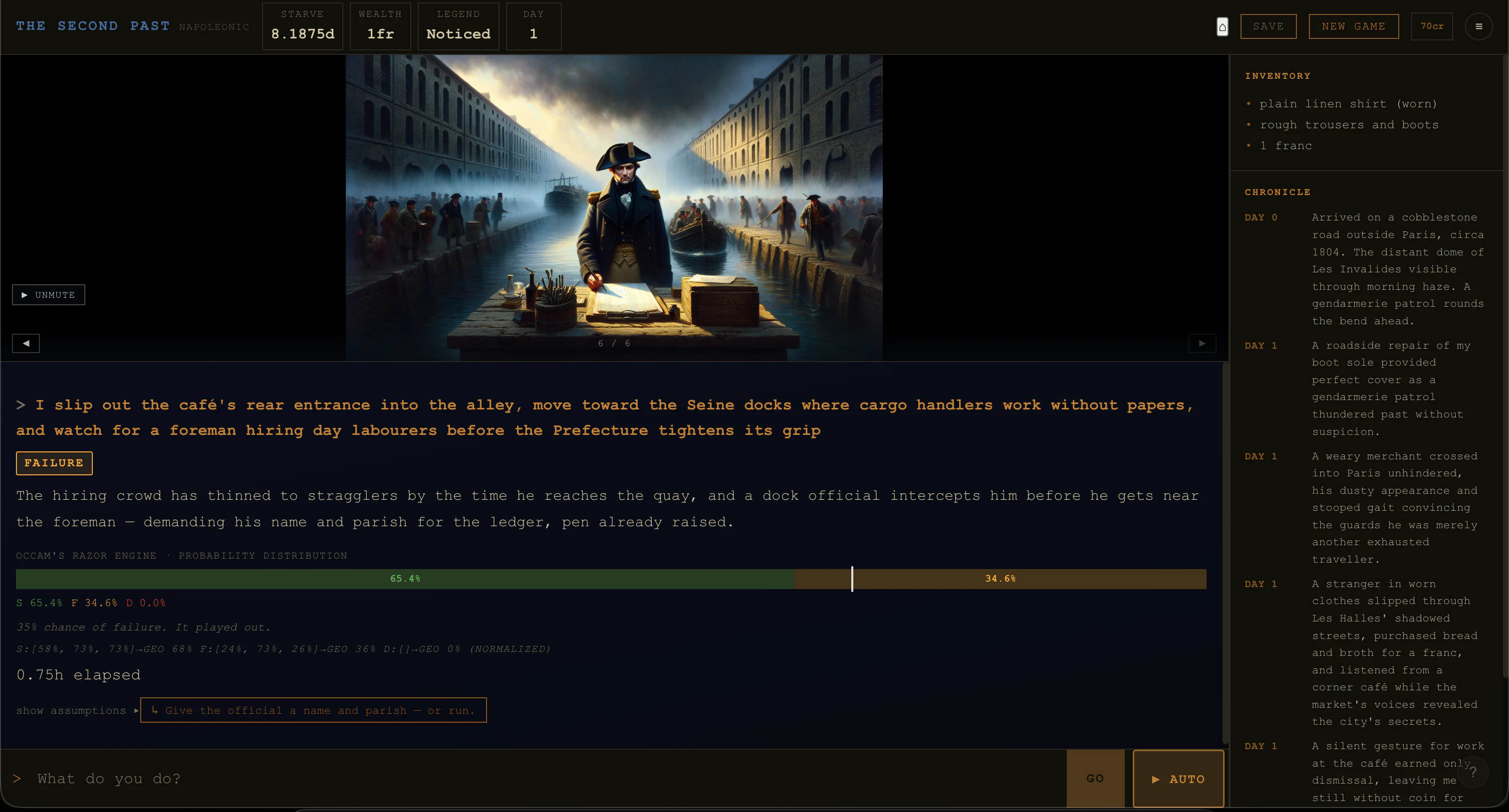 The Second Past — Survive History screenshot 4