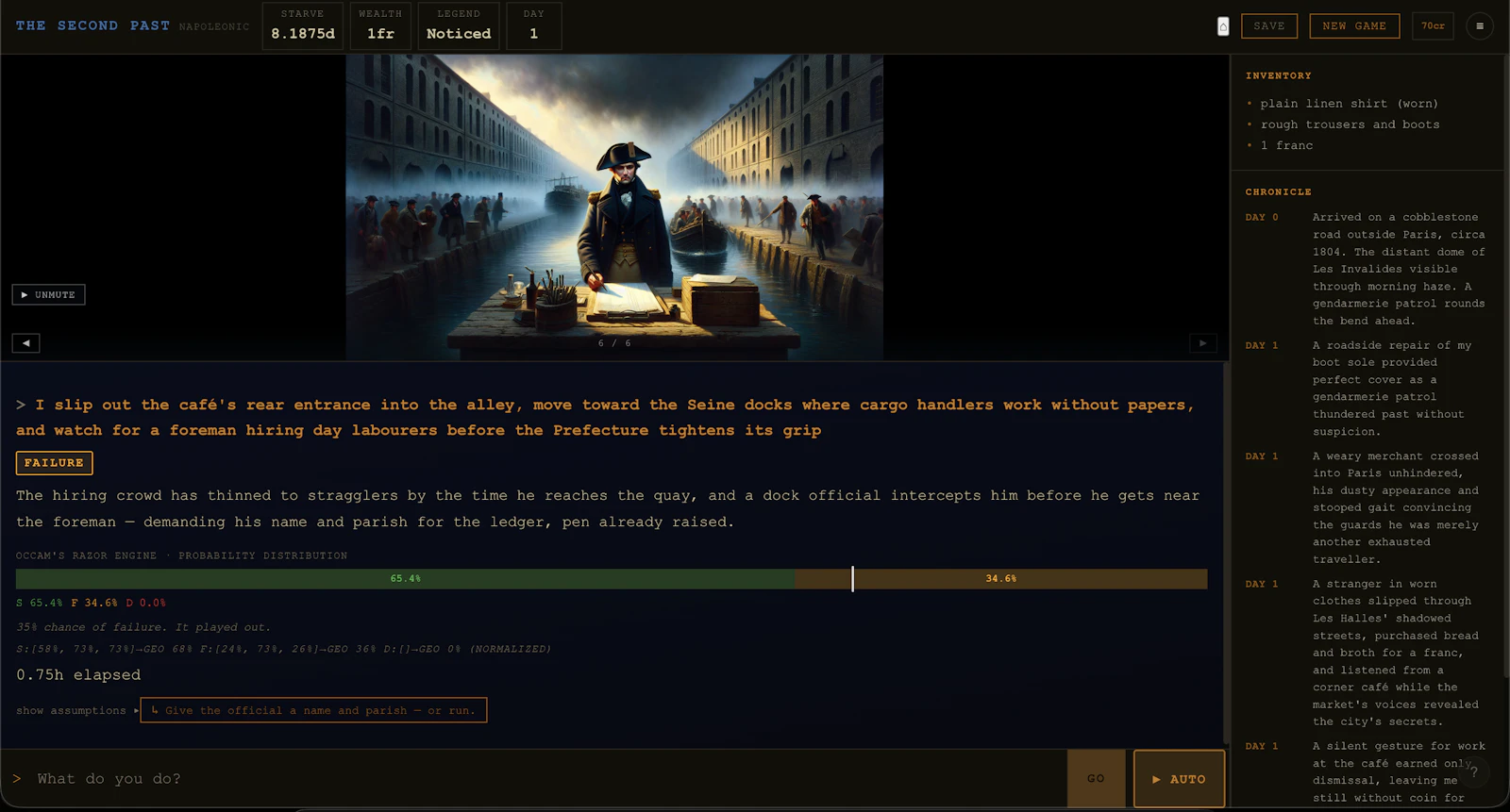 The Second Past — Survive History screenshot 4