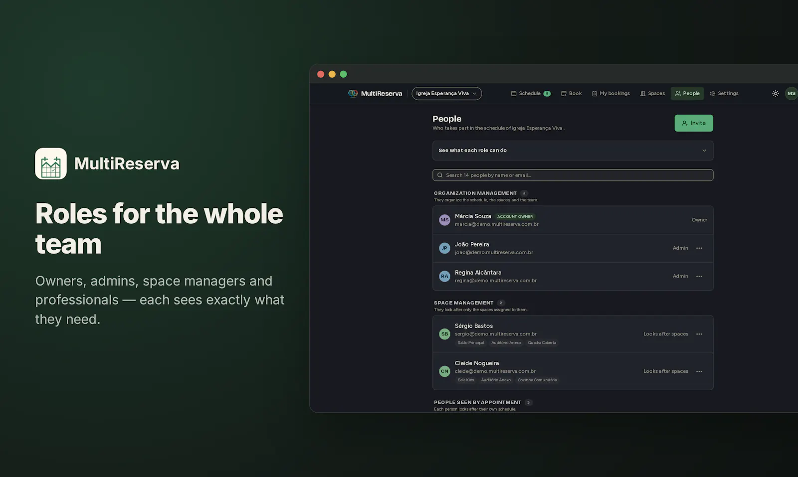 MultiReserva screenshot 2