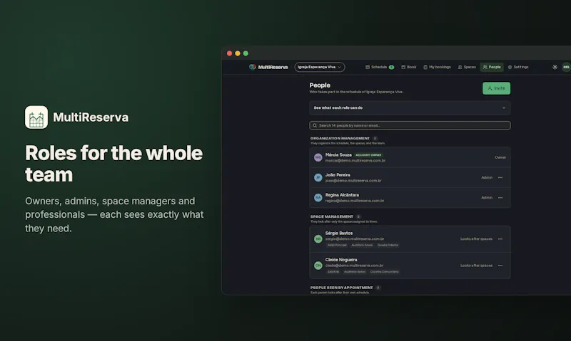 MultiReserva screenshot 2