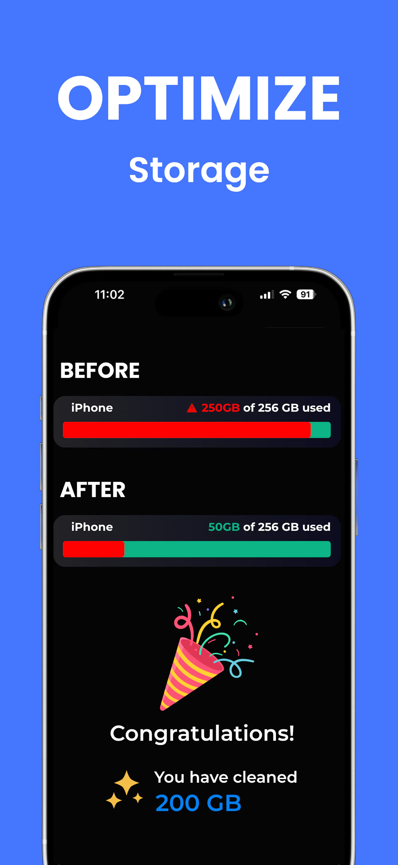 Cleanor: Smart Phone Cleaner, screenshot 1