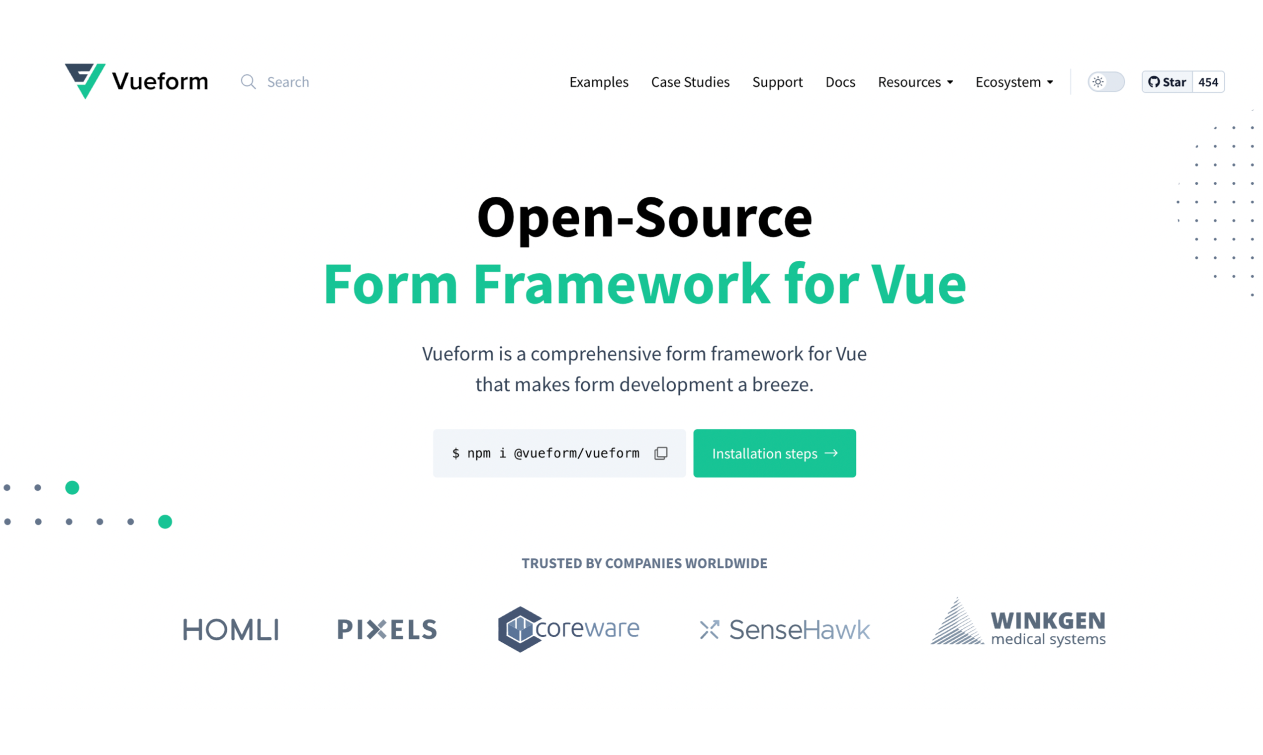 startuptile Vueform-Open-source form framework for Vue