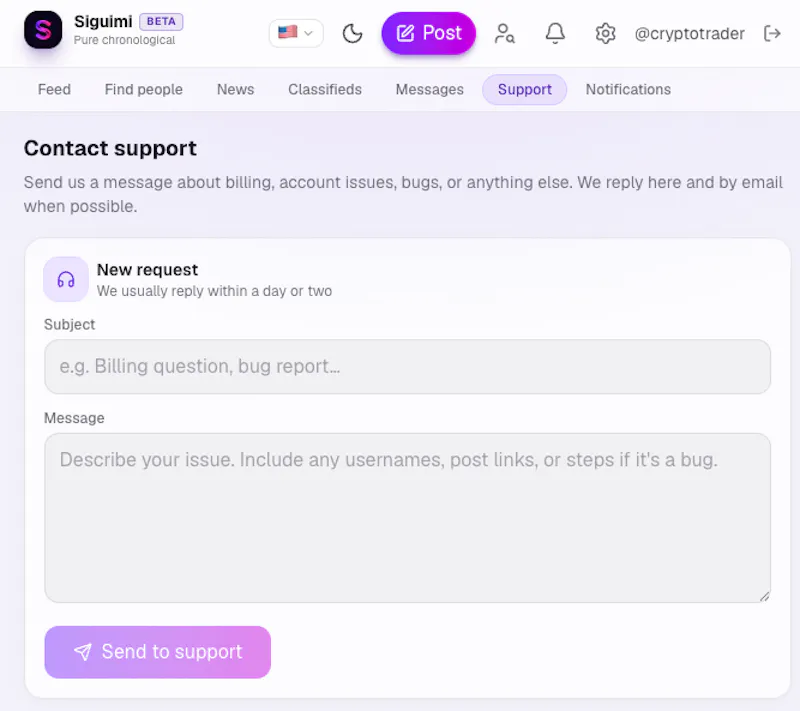 Siguimi screenshot 7