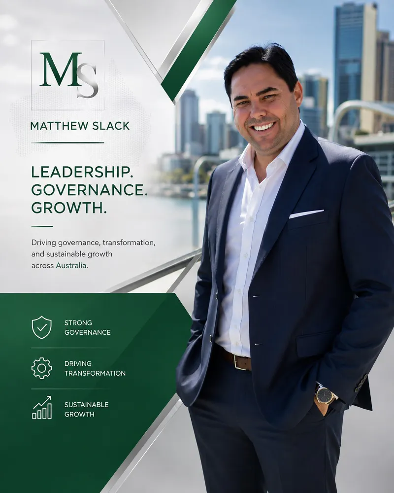 Matthew Slack Perth Executive Leadership