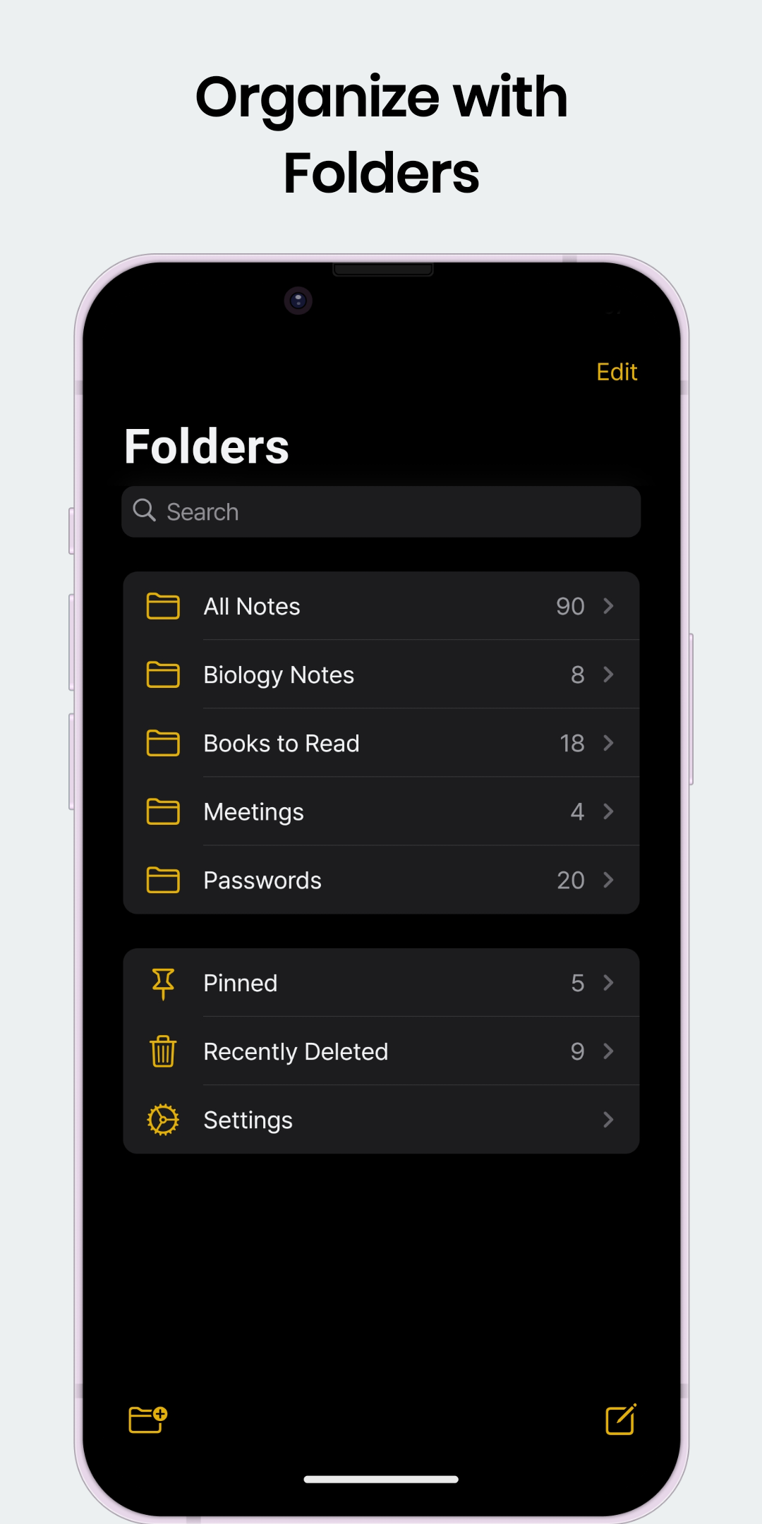 Notlar - Android için iOS notları media 3
