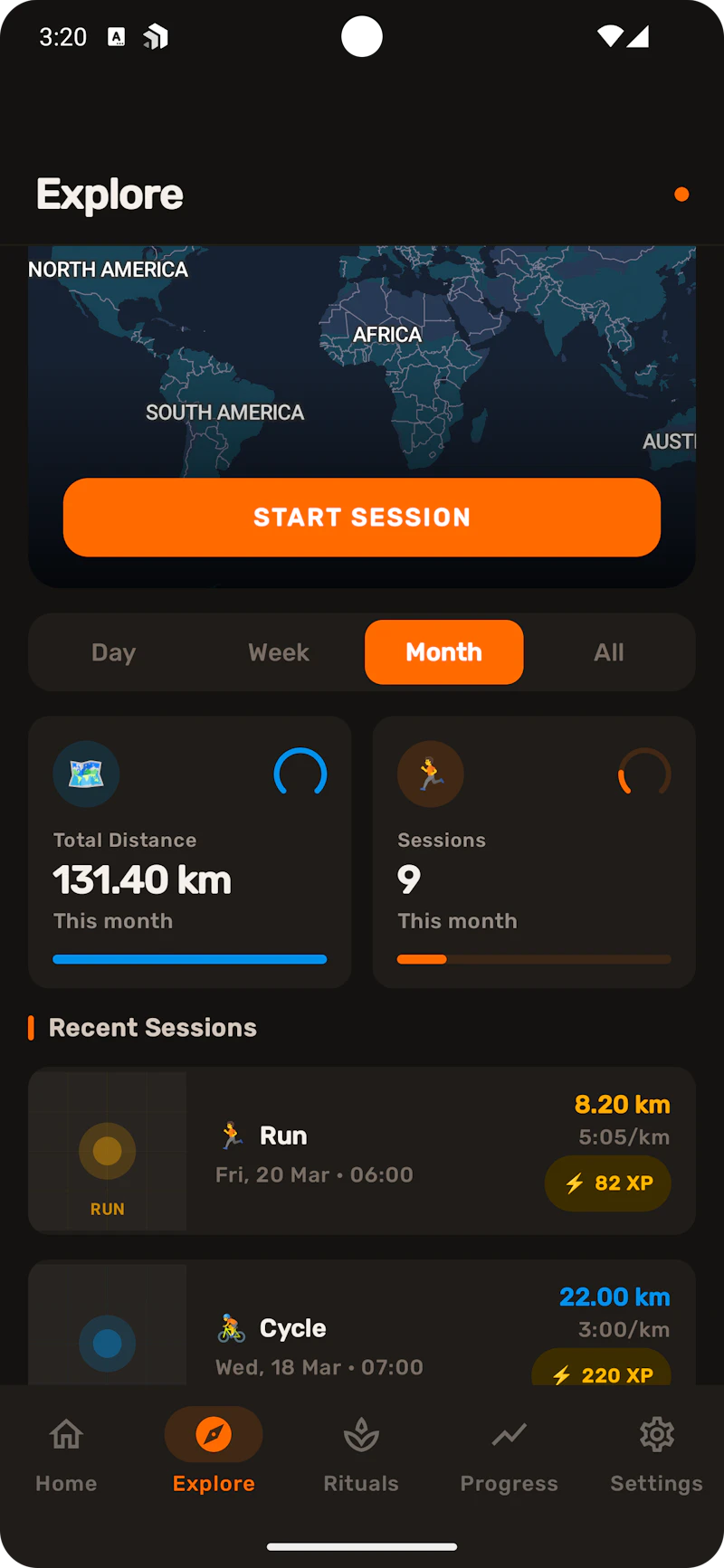 Rhythm: Step Counter & Habits screenshot 7