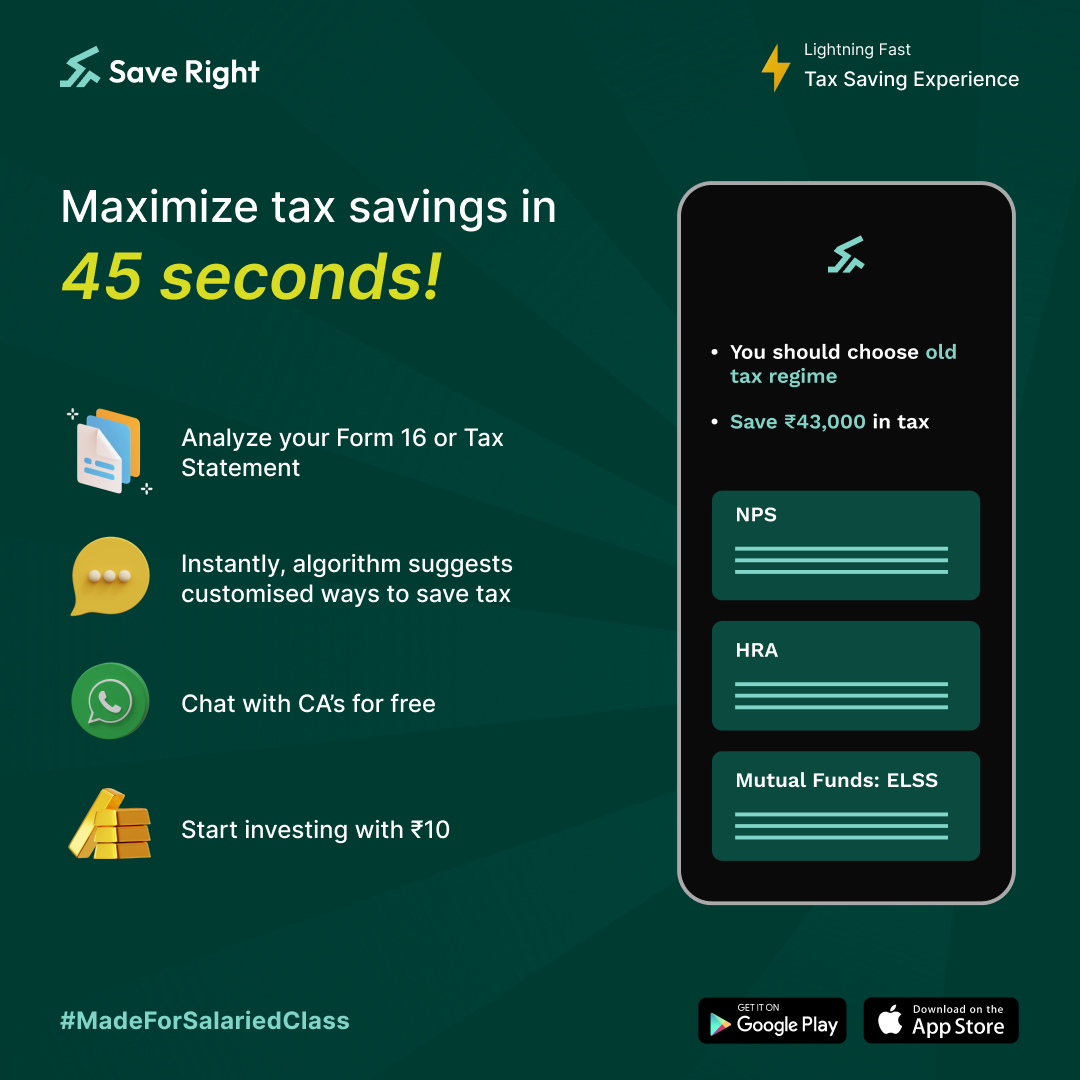 startuptile Save Right-Easy tax saving