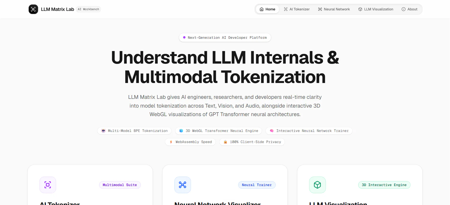 LLM Matrix Lab gallery image