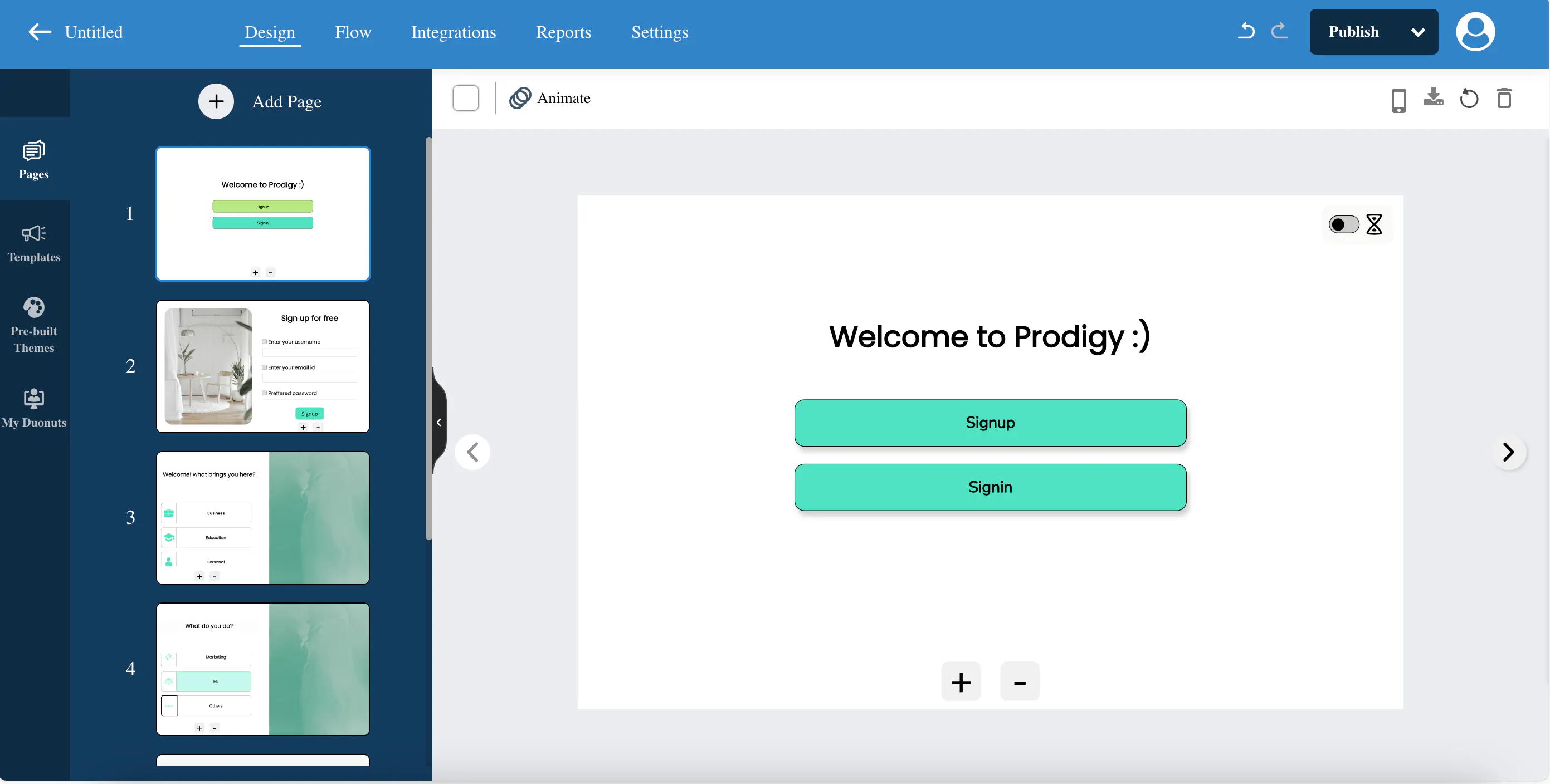Duonut screenshot