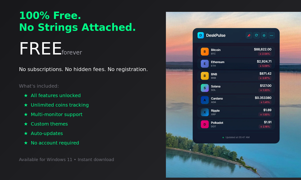 DeskPulse - Screenshot 4 showing product features and functionality