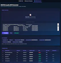 XMLBridge - SEPA gen & Nacha converter gallery image