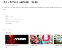 The Ultimate Backlog Tracker media 2