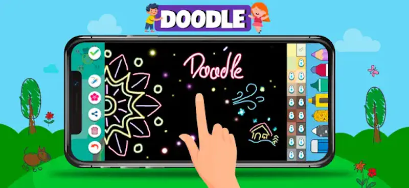 Kids Drawing, Doodle Painting screenshot 5
