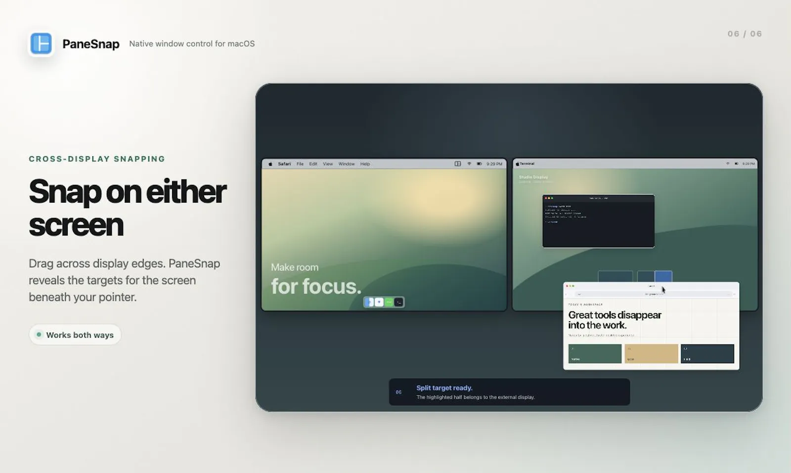 PaneSnap screenshot 2