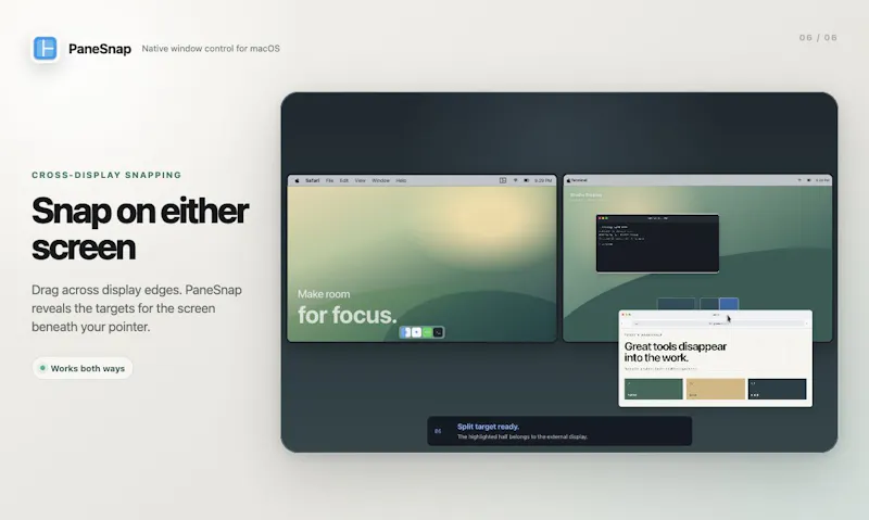 PaneSnap screenshot 2