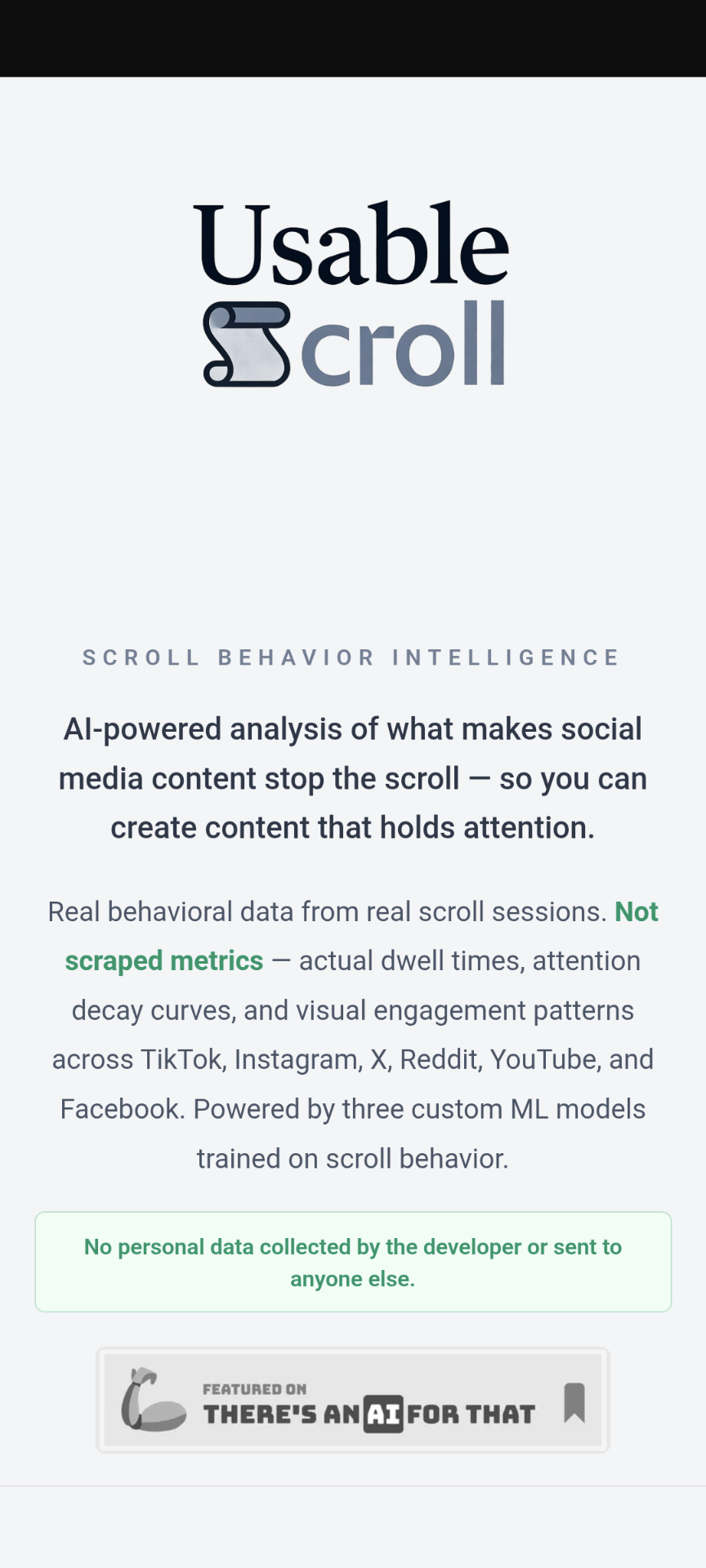 Usable Scroll  gallery image