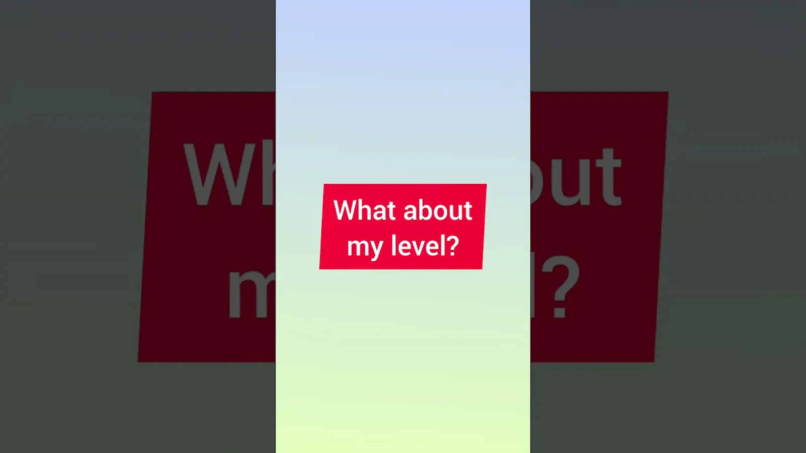 Test Me! screenshot 1 (video preview)