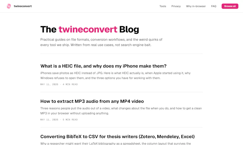 Twine Convert screenshot 3