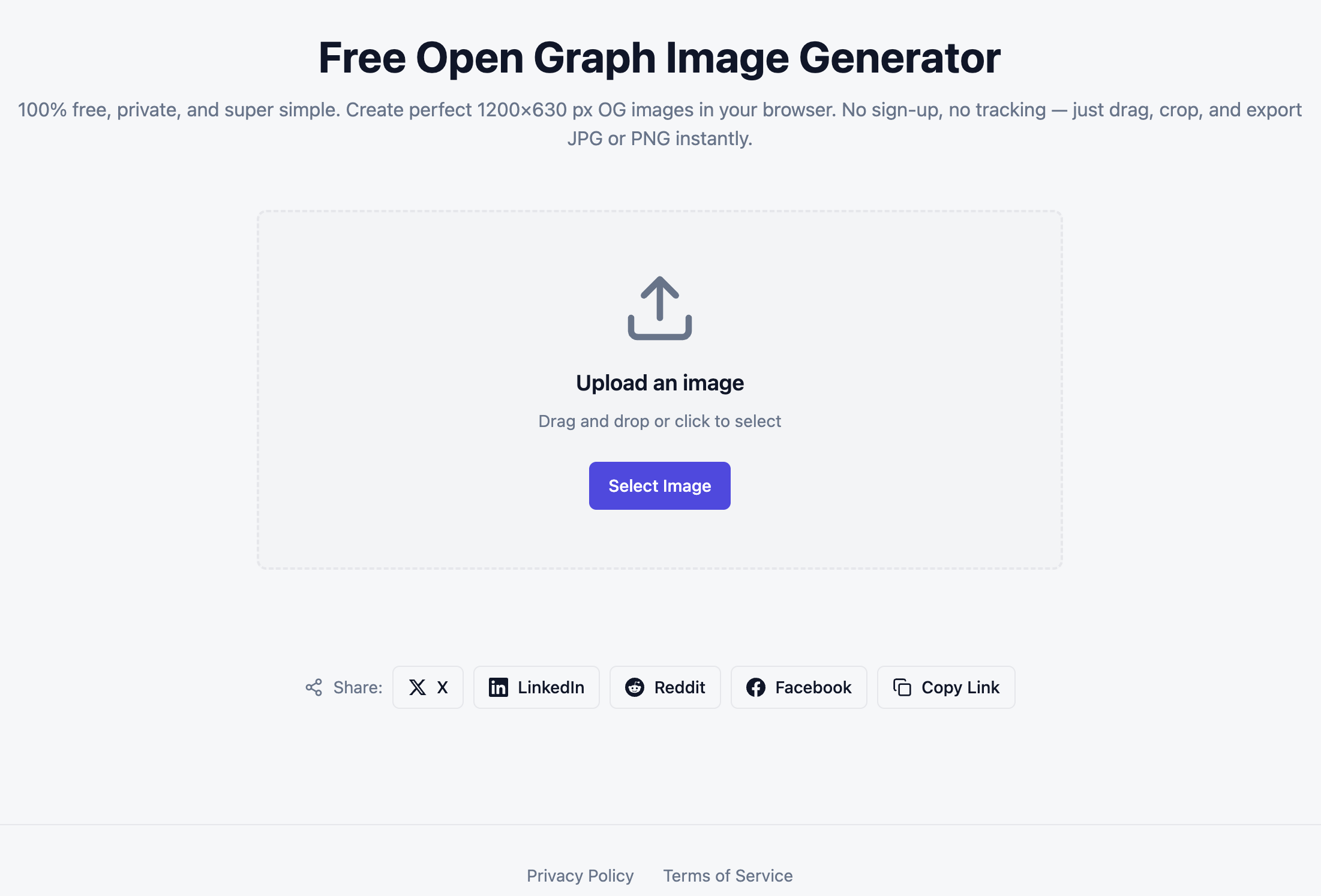 The simplest OG image generator gallery image