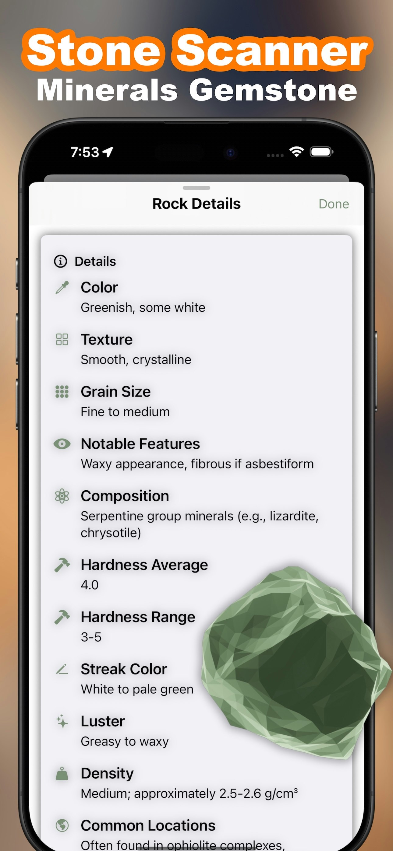 Rock Identifier GPS Tracker gallery image